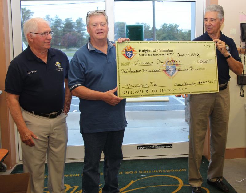 Knights of Columbus donate to local charities Cape Gazette